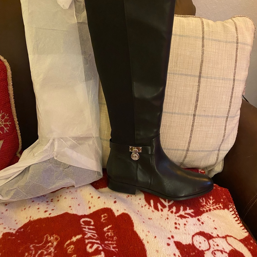 Michael Kors Brand New/ Never Worn Leather Riding Boots